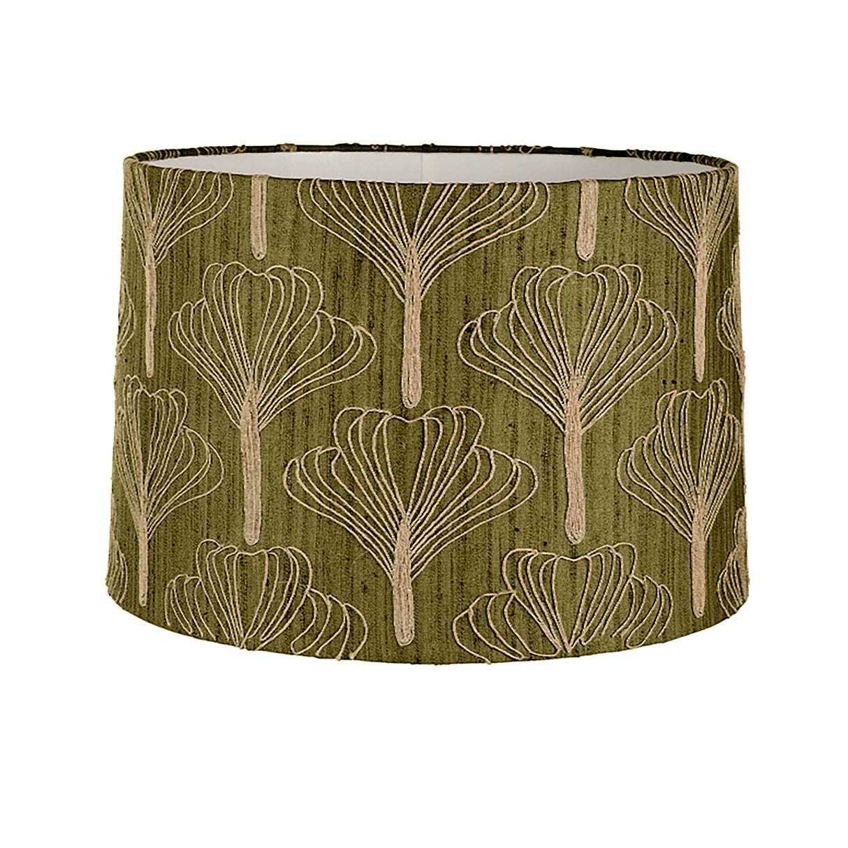 Olive Tapered Medium Phyllo Lampshade