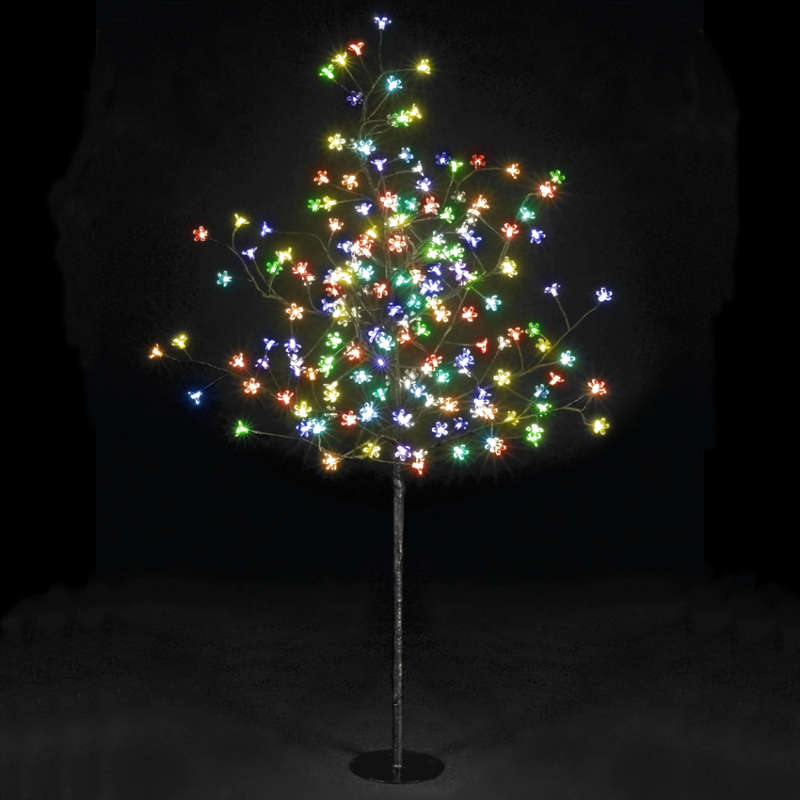 1.5m Multi Coloured Lights Cherry Blossom Tree multi function (200 LEDs)