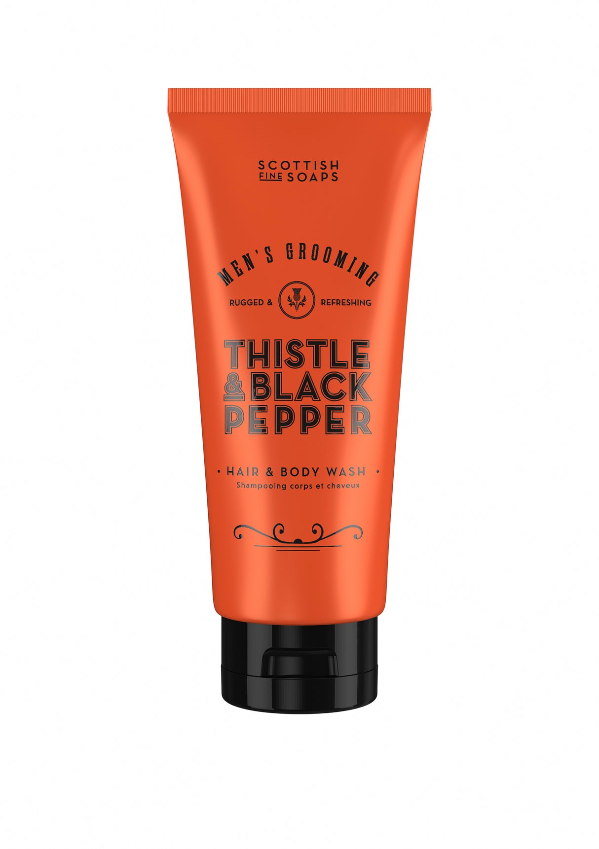 Thistle & Black Pepper Hair & Body Wash Tube 200ml