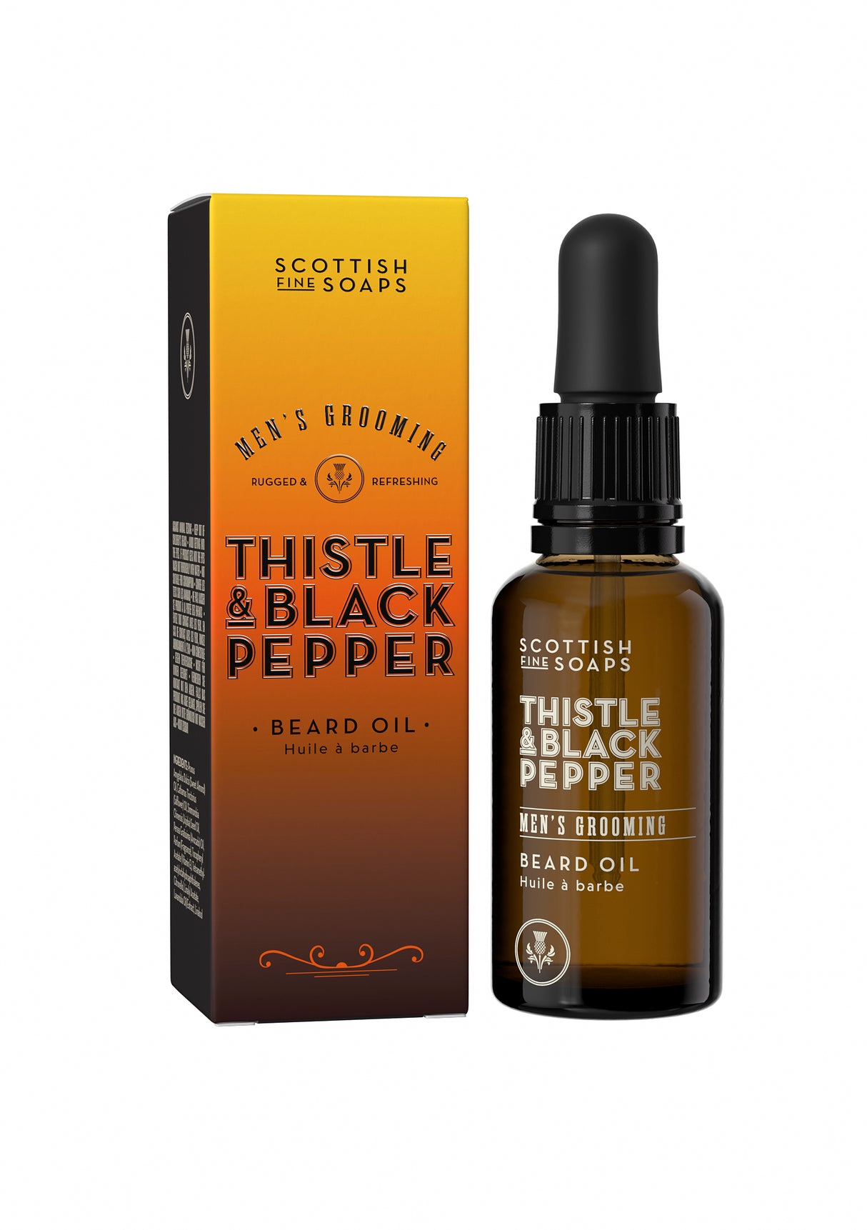 Thistle & Black Pepper Beard Oil (Boxed) 30ml