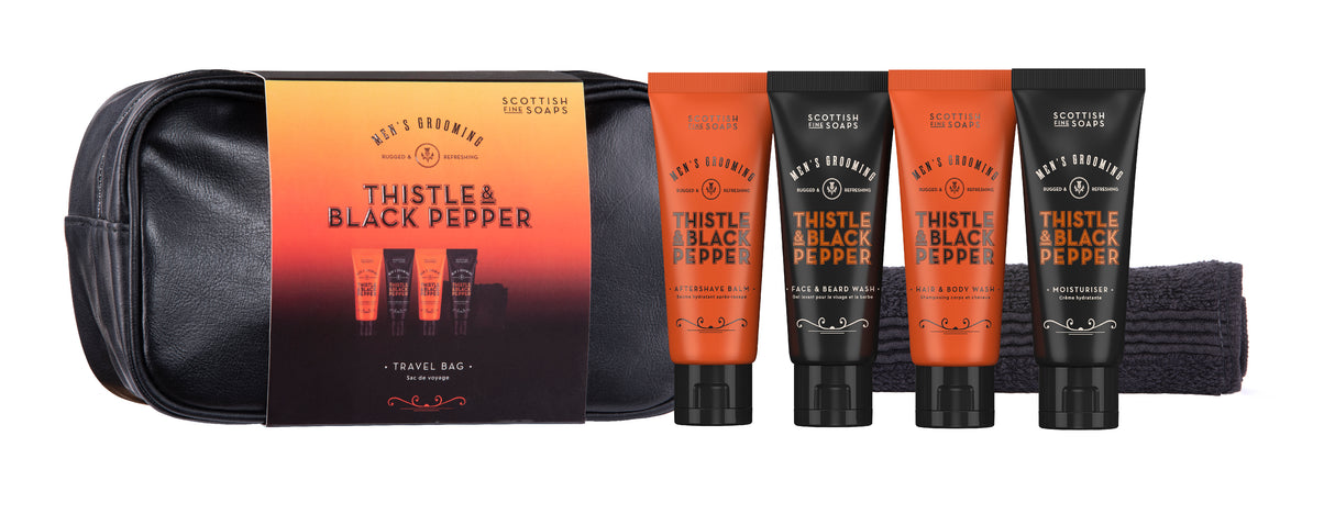 Thistle & Black Pepper Travel Bag Gift Set