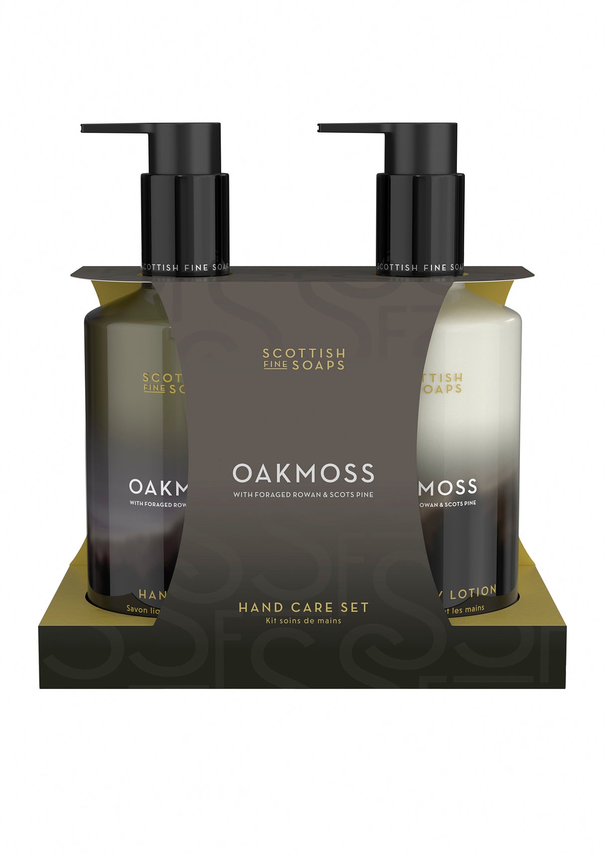 Oakmoss Hand Care Pump Bottles Gift Set