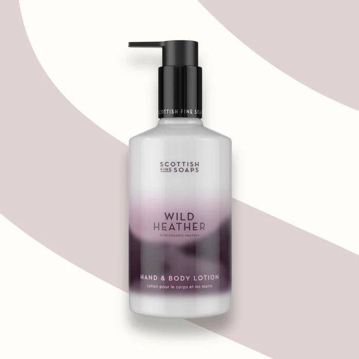 Wild Heather Hand & Body Lotion Pump Bottle 300ml