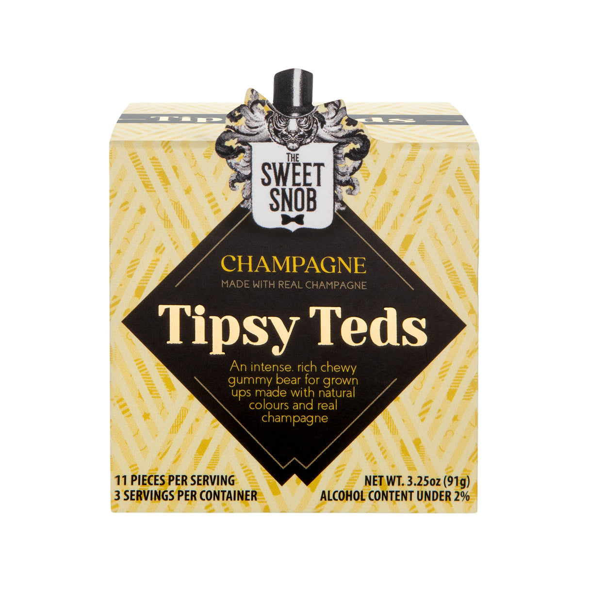 Champagne Tipsy Teds Cube (91g)