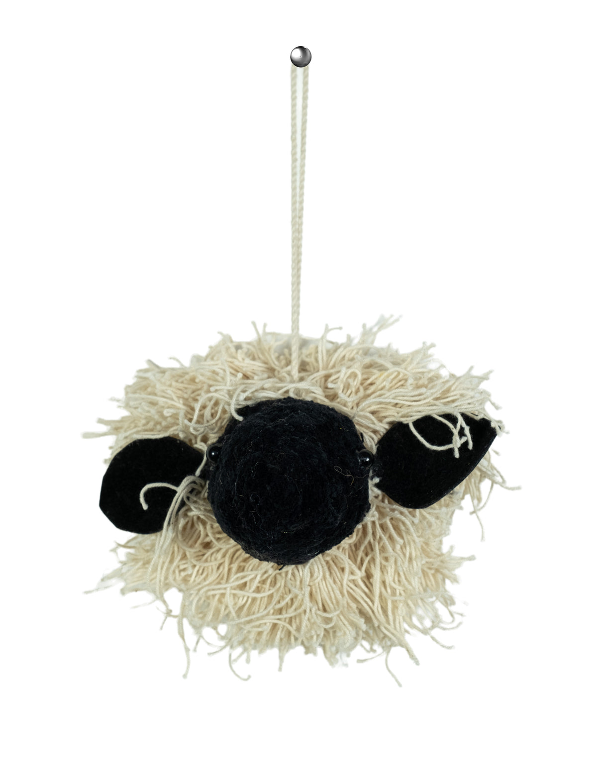 Black Faced Sheep Wool Hanging Decoration