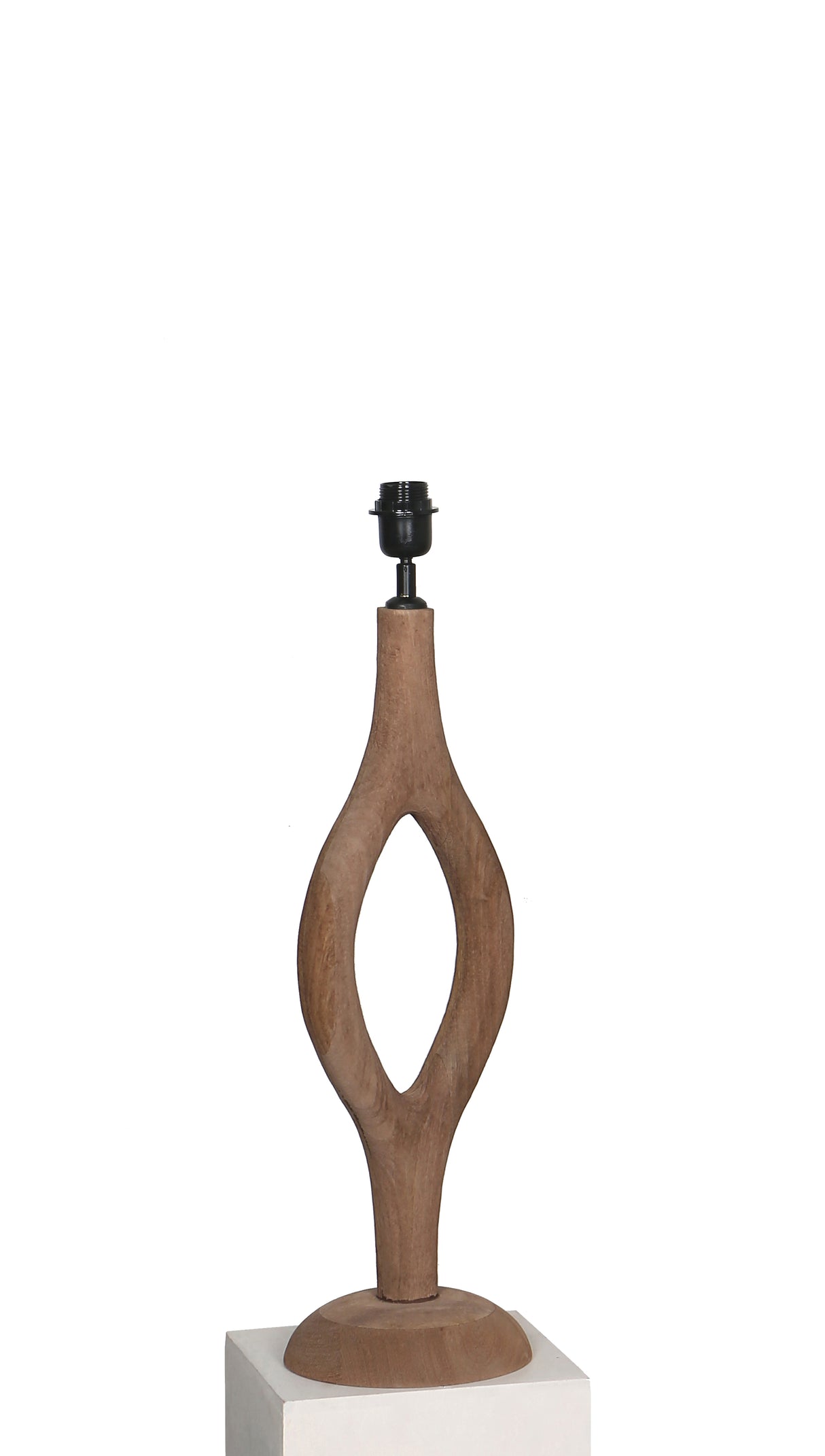 Almond Wishbone Large Table Lamp