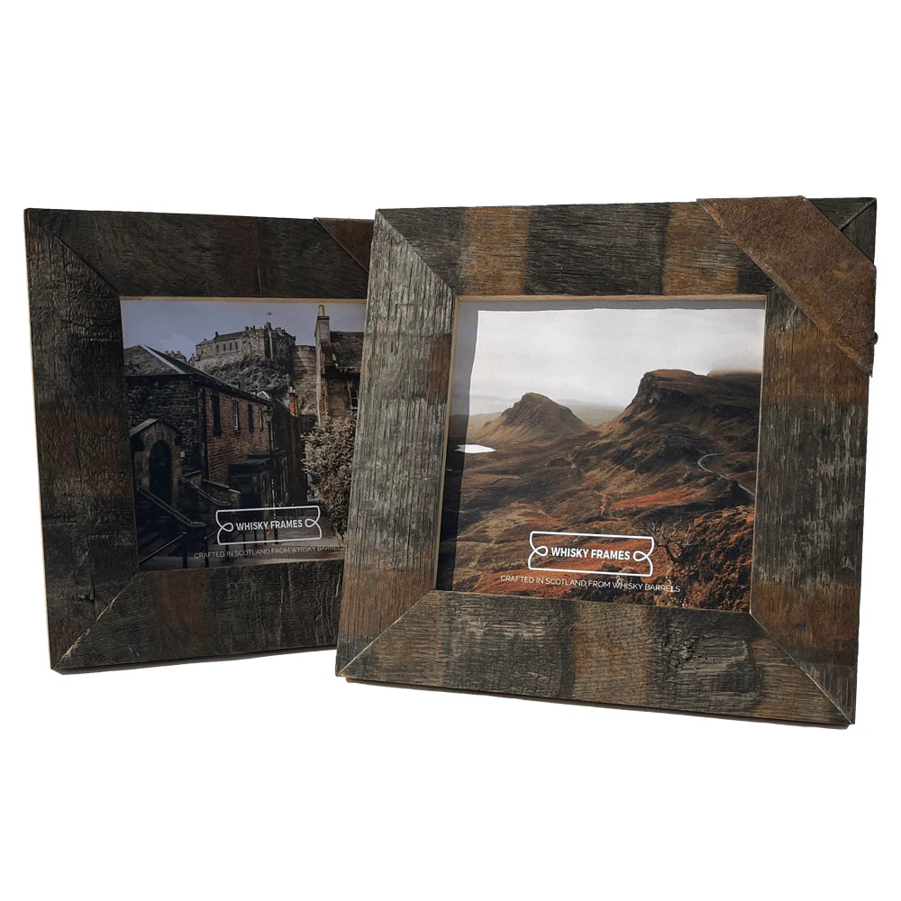 Stave Whisky Barrel Frame (8” x 8” picture size)