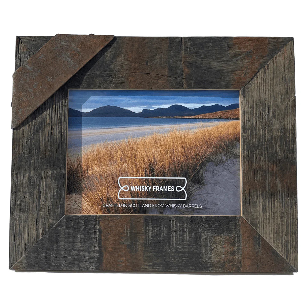 Stave Whisky Barrel Frame (6” x 8” picture size)