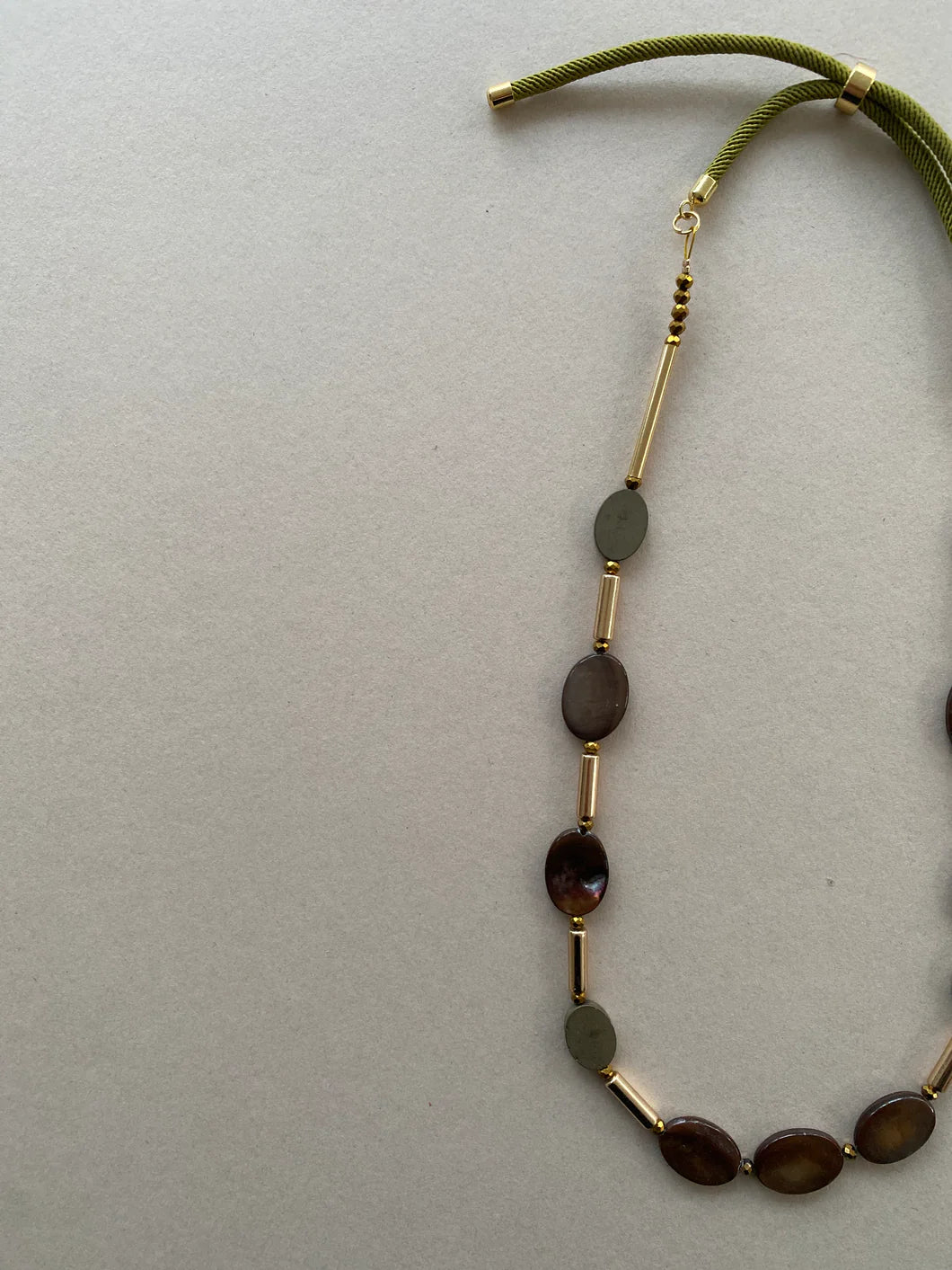 Shell & Hematite Necklace