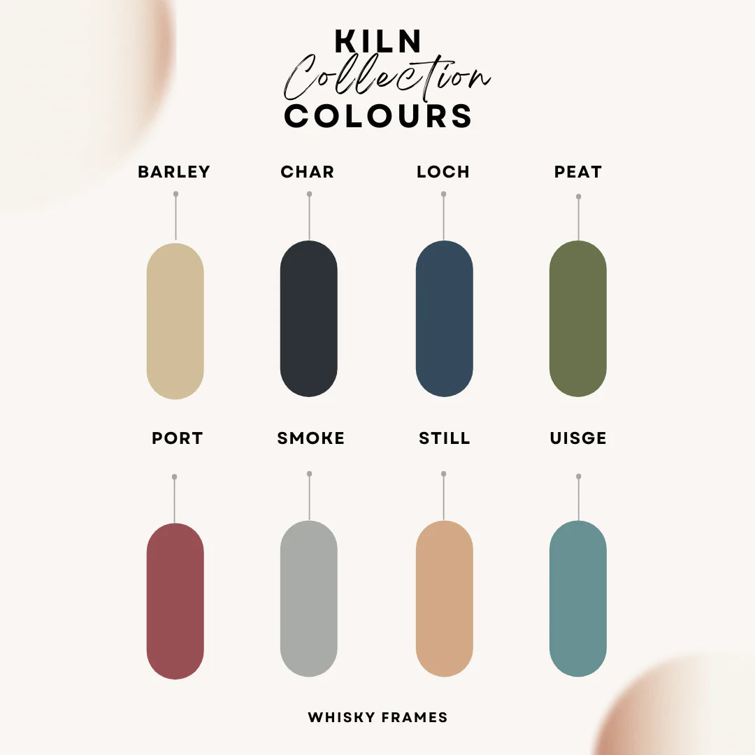 Kiln Chalkboard Message Whisky Barrel Frame (4” x 6” picture size)