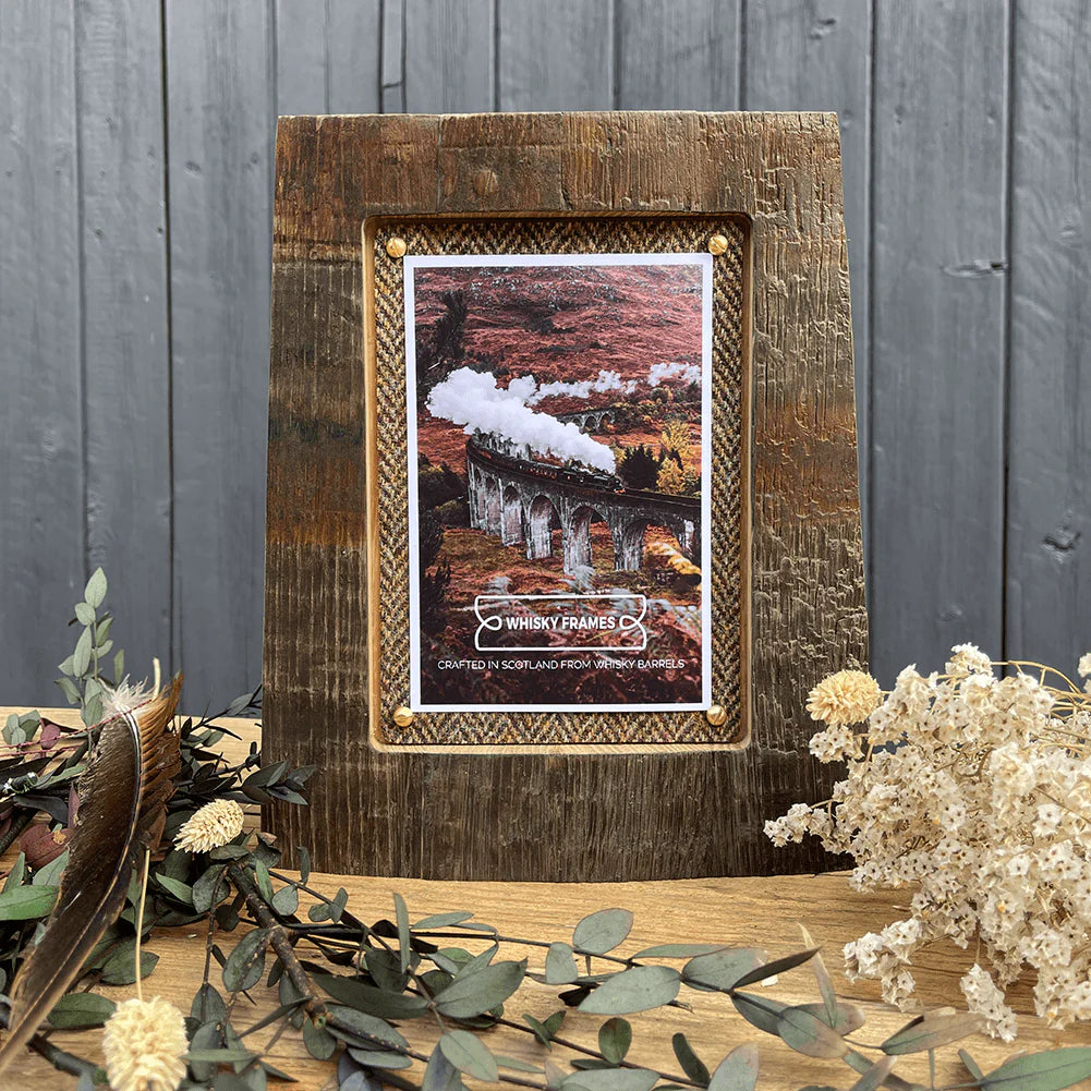 Chime Whisky Barrel Frame (4” x 6” picture size)