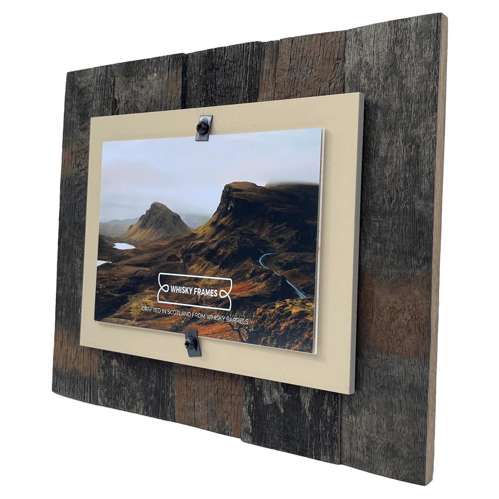 Kiln Whisky Barrel Frame (5” x 7” picture size)