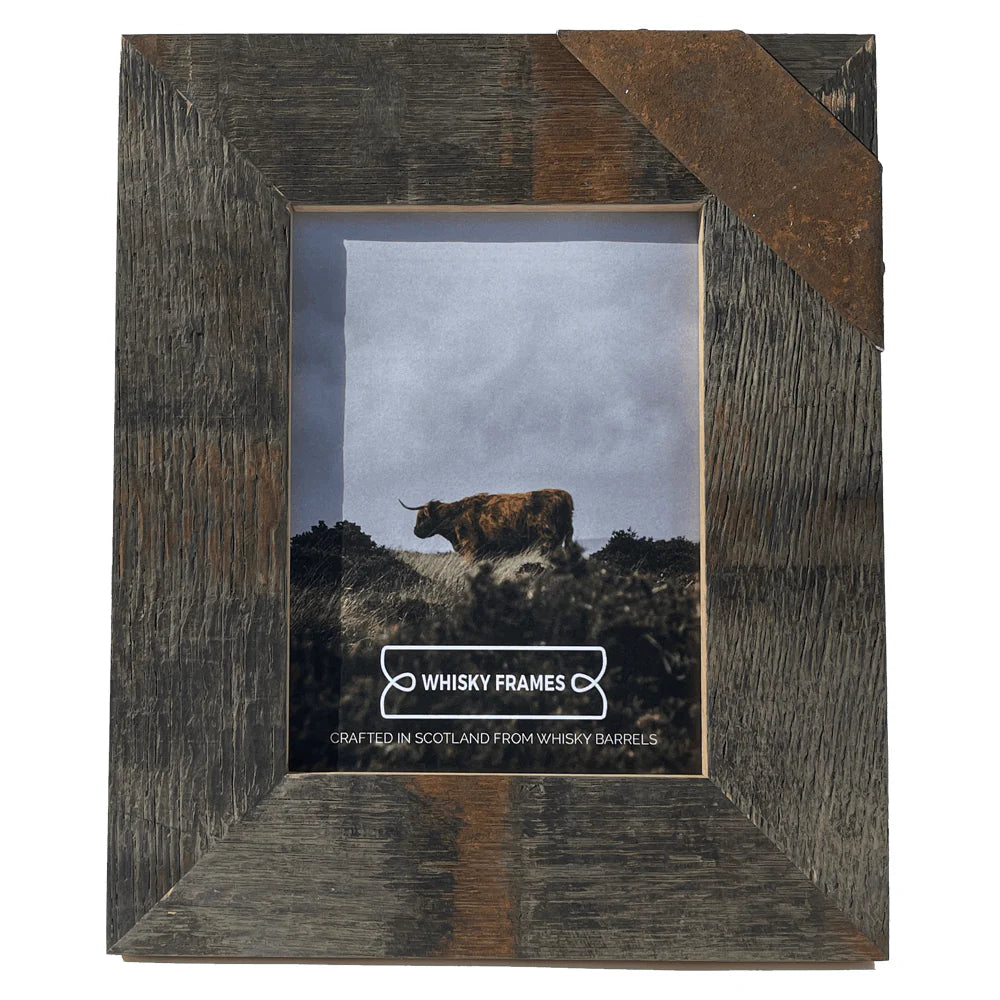 Stave Whisky Barrel Frame (6” x 8” picture size)