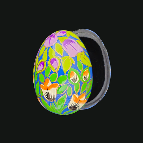 4” Tulip Trinket Holder Easter Egg
