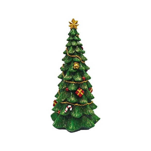 Large Resin Christmas Tree Ornament 16 x 35cm