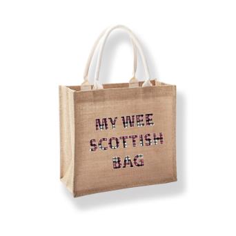 My Wee Scottish Bag Jute Bag
