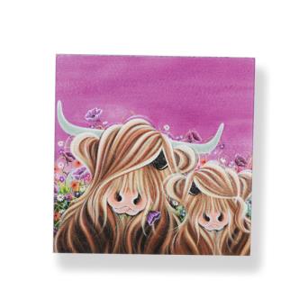 Fields Of Love McMoo Glass Pot Stand