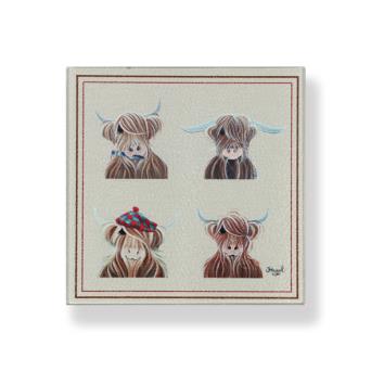 The McMoo Family McMoo Glass Pot Stand