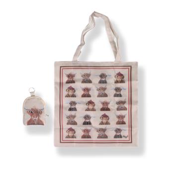 The McMoo Family McMoo Foldaway Shopping Bag