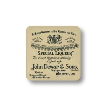 John Dewar Whisky Coaster