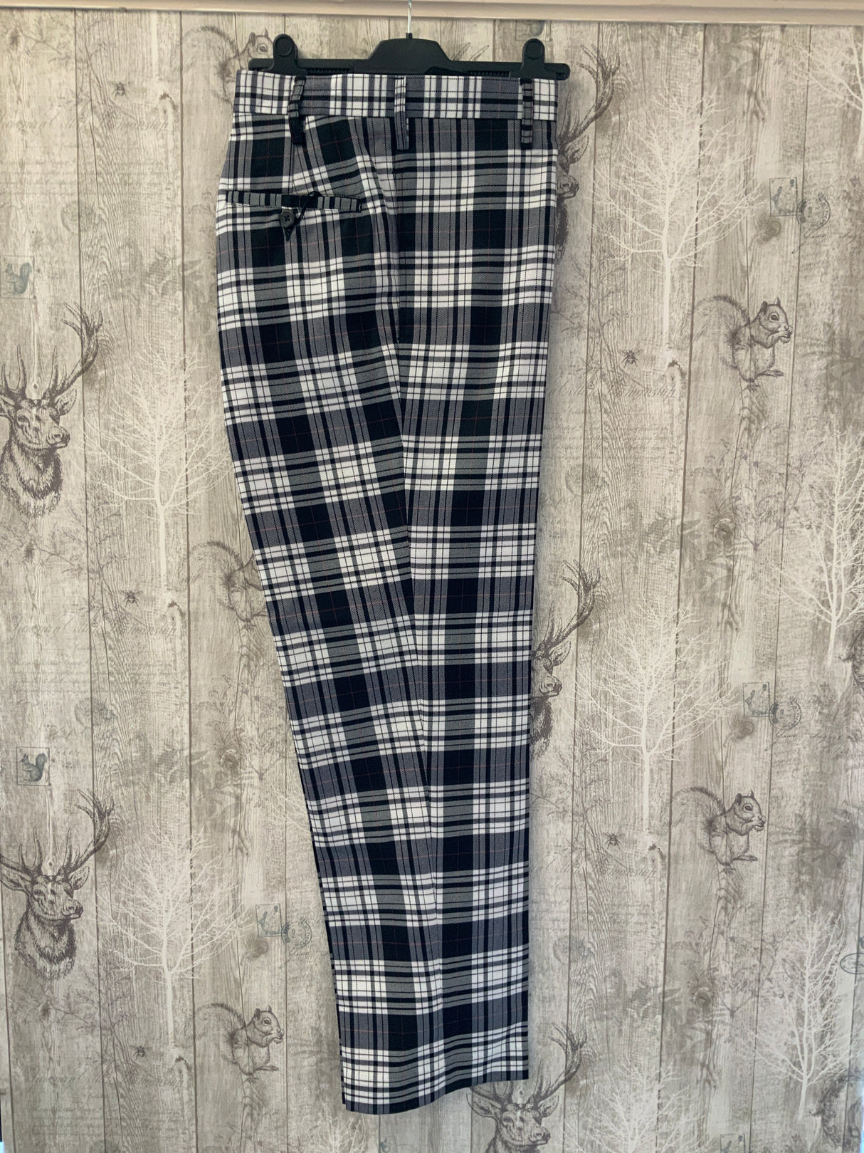 Black & White Menzies Mens Trouser