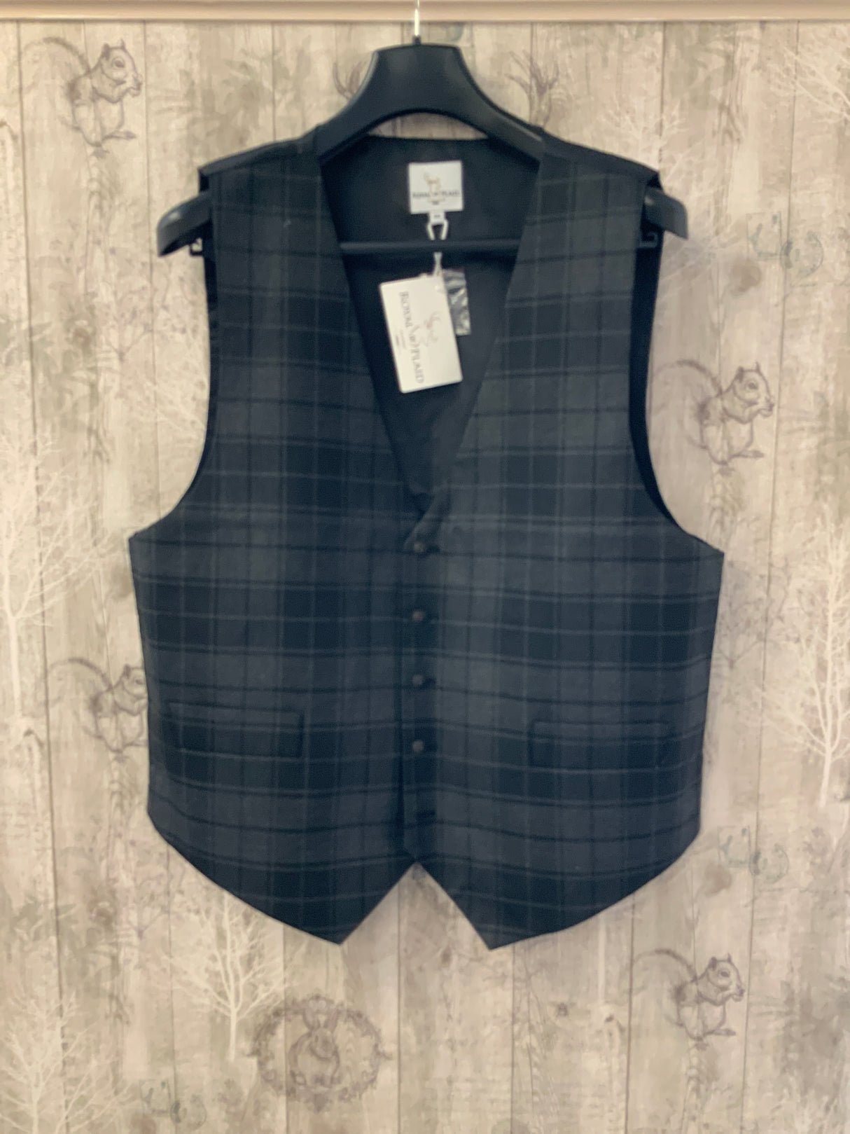 Grey Highlander Mens Waistcoat