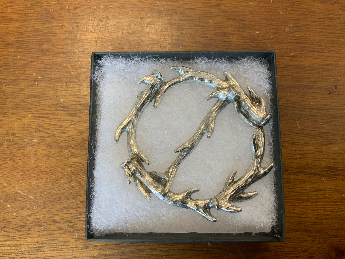 Antler Scarf Ring