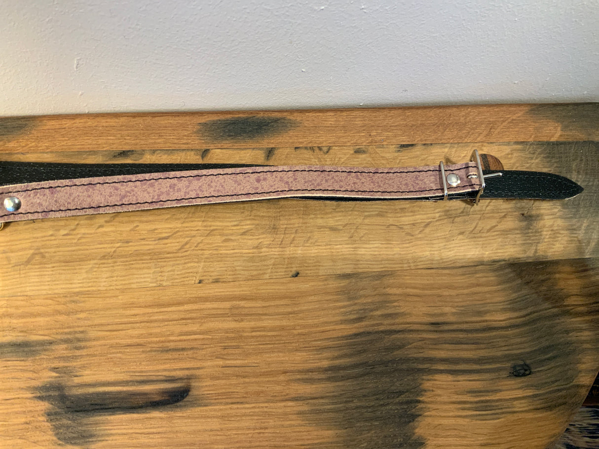 Khaki Pigskin Sporran Chain Strap Chrome
