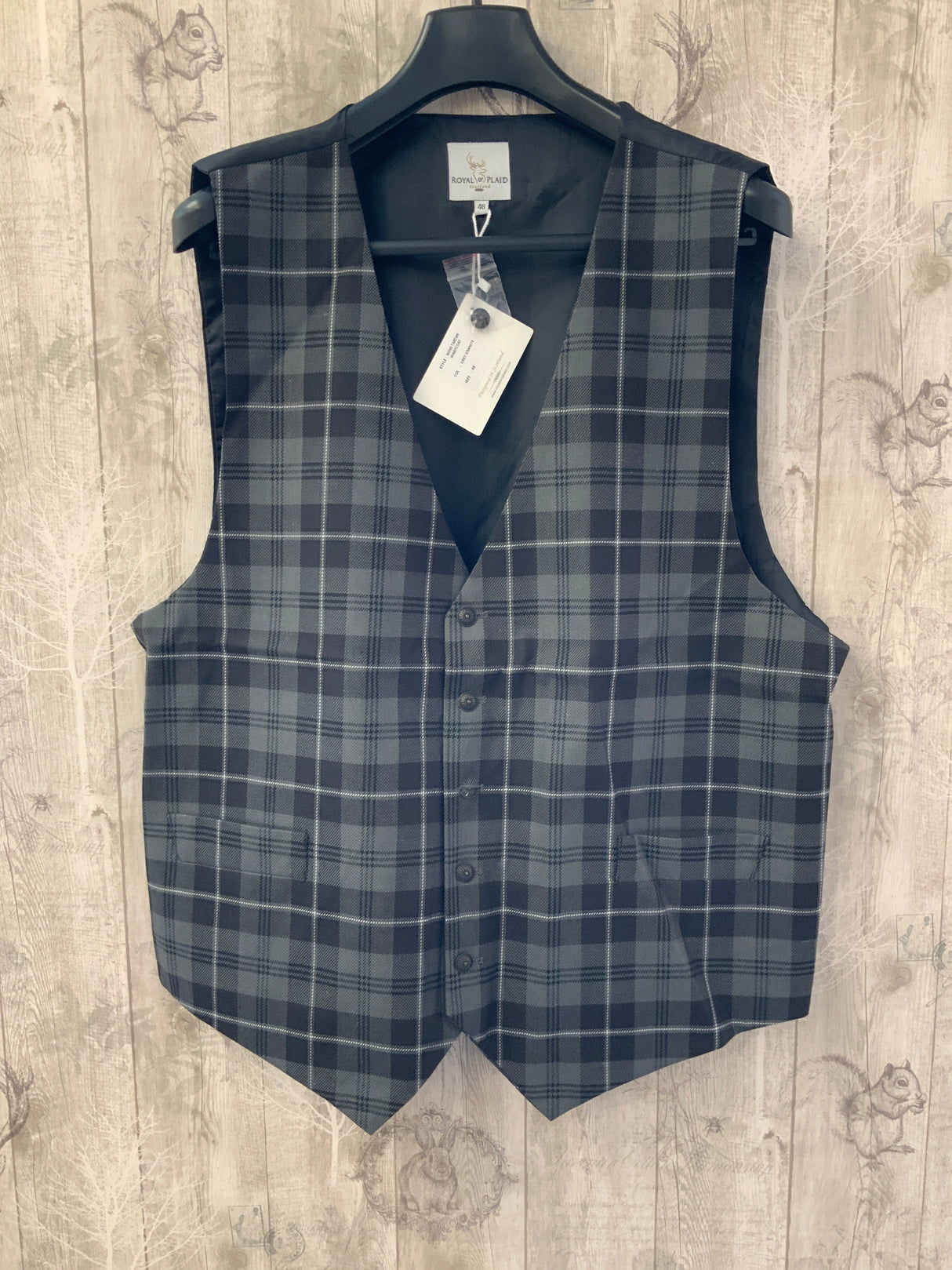 Grey Granite Mens Waistcoat