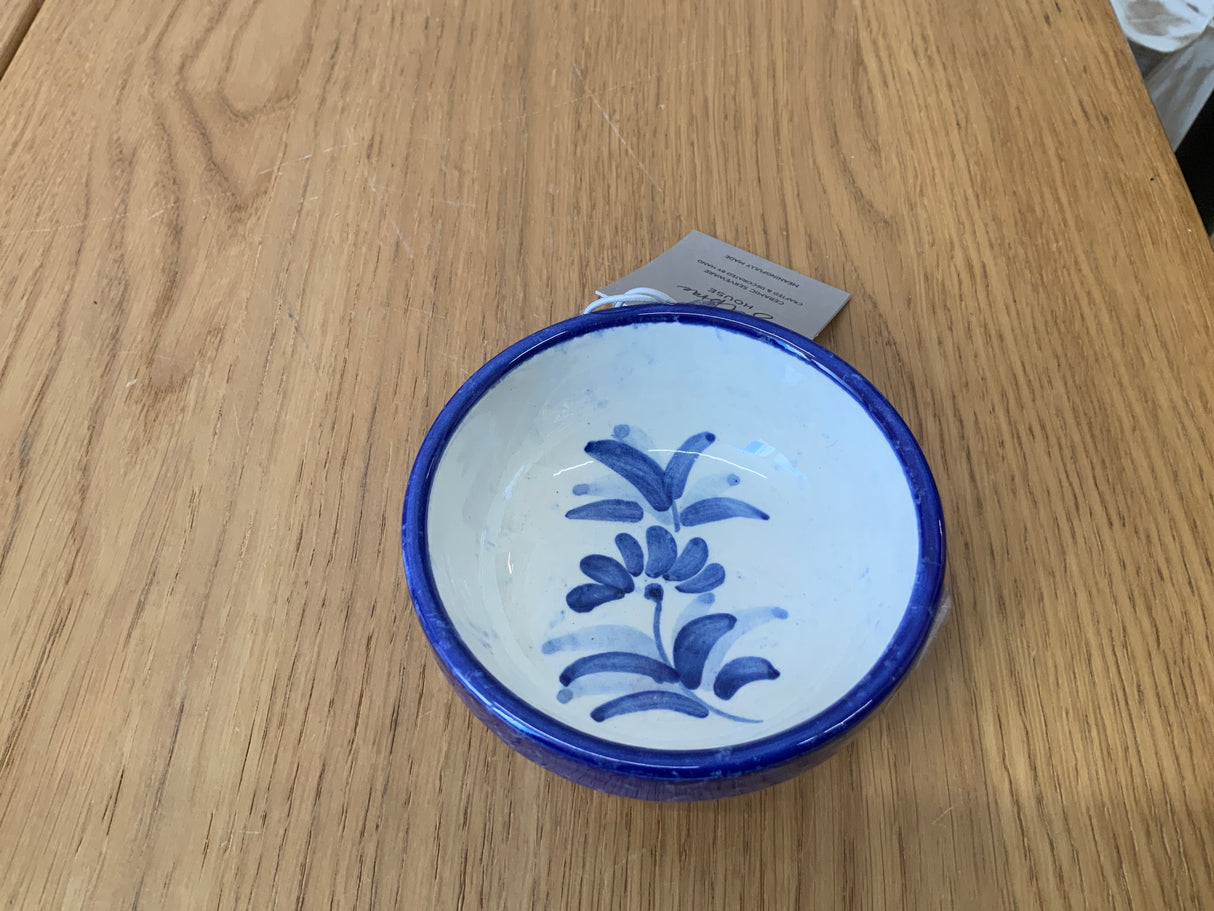 Blue Olive Ceramic Dipping Bowl
