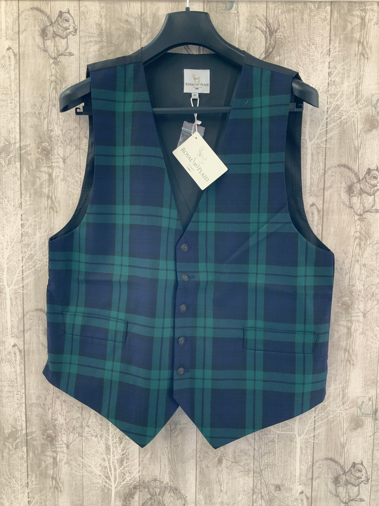 Black Watch Mens Waistcoat