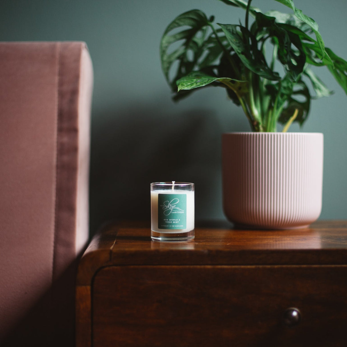 Bog Myrtle & Fresh Mint Scottish Miniature Candle (20hr)