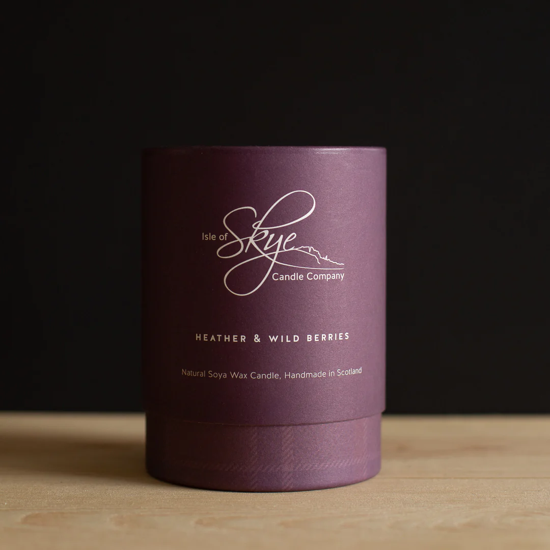 Heather & Wild Berries Scottish Tumbler Candle (45hr)