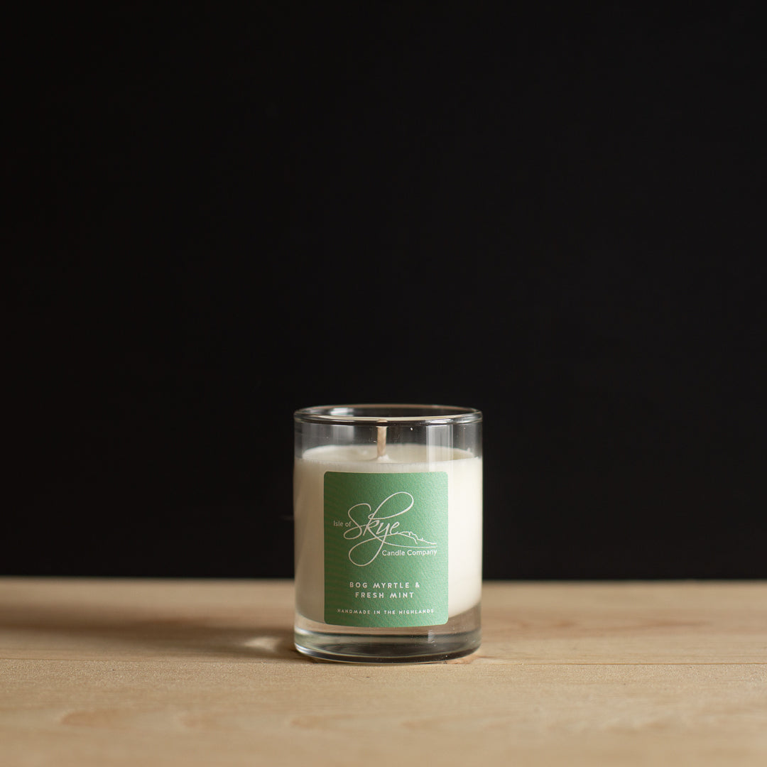 Bog Myrtle & Fresh Mint Scottish Miniature Candle (20hr)