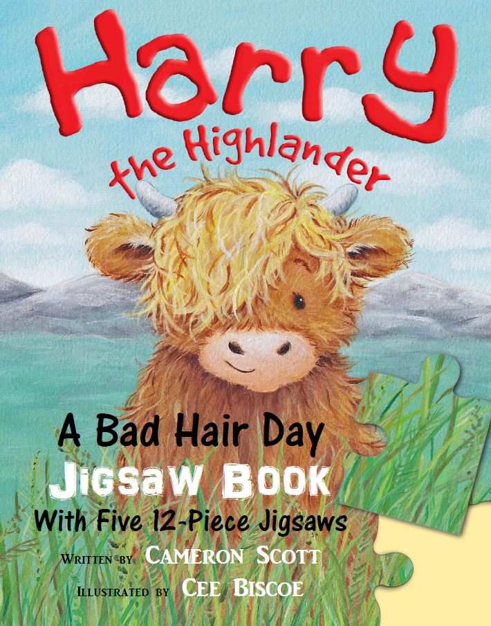 Harry the Highlander: A Bad Hair Day. Jigsaw Book