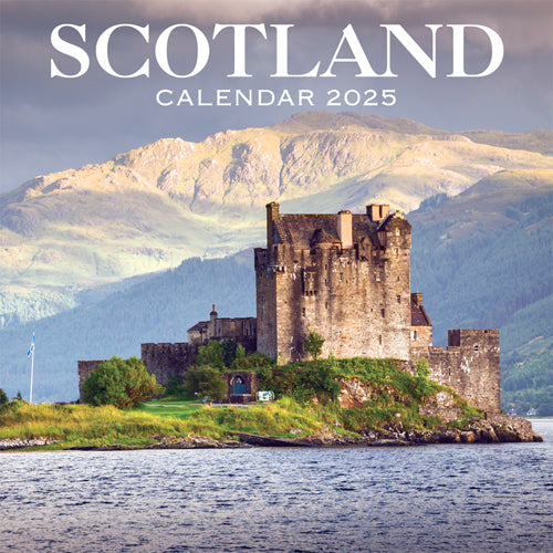 2025 Calendar Scenic Scotland Family Organiser