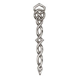 Celtic Twist Polished Finish Kilt Pin