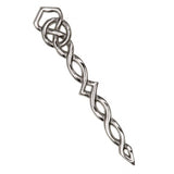 Celtic Twist Polished Finish Kilt Pin