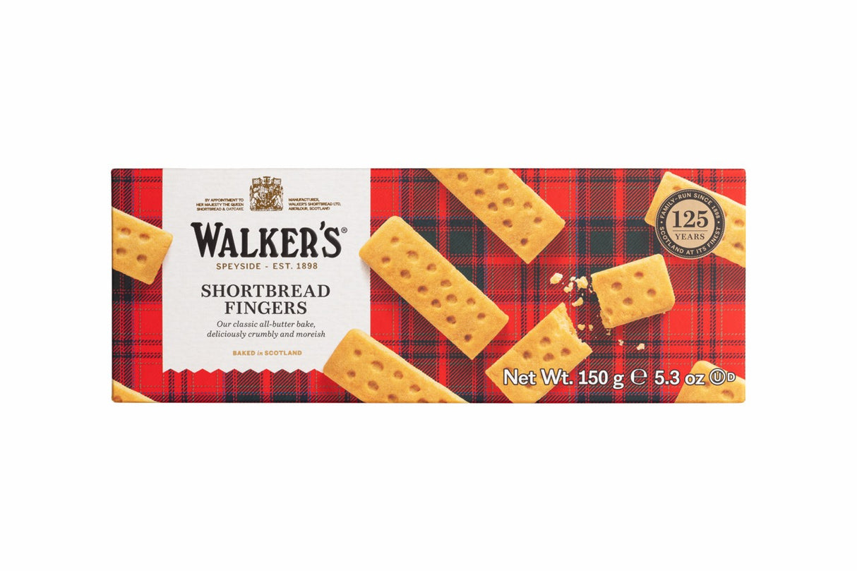 150g Shortbread Fingers Carton