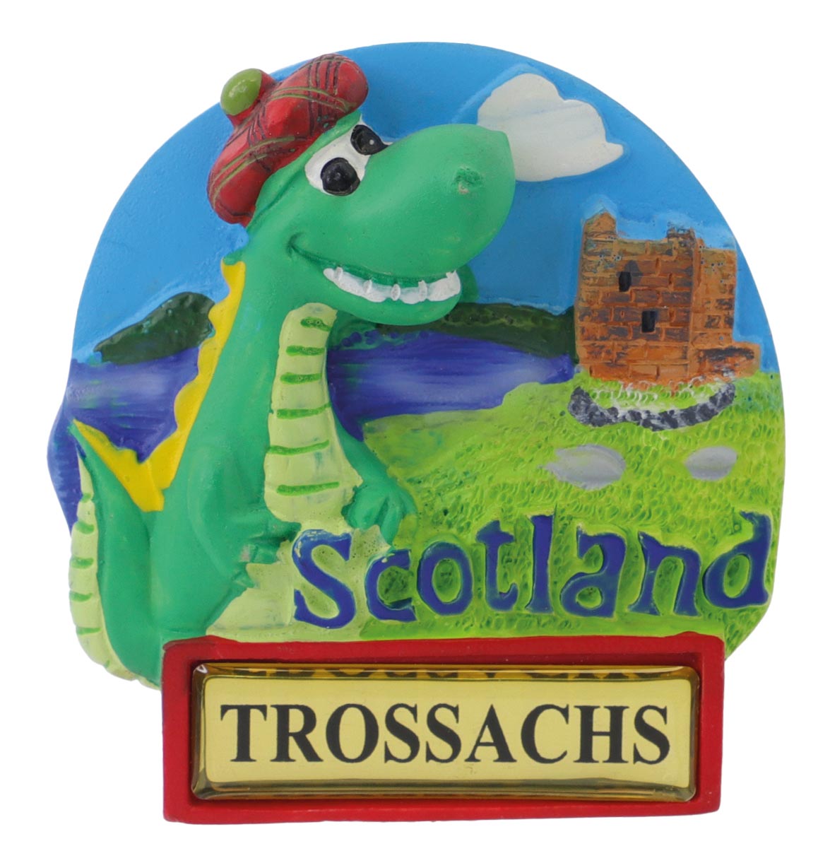 Nessie & Castle Helensburgh Magnet