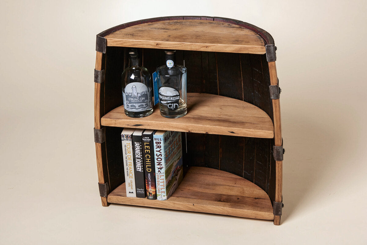 Half Barrel Cabinet - Small