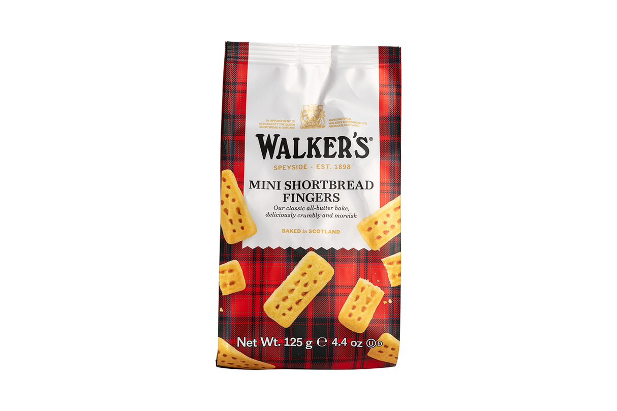 Mini Shortbread Fingers Bag 125g