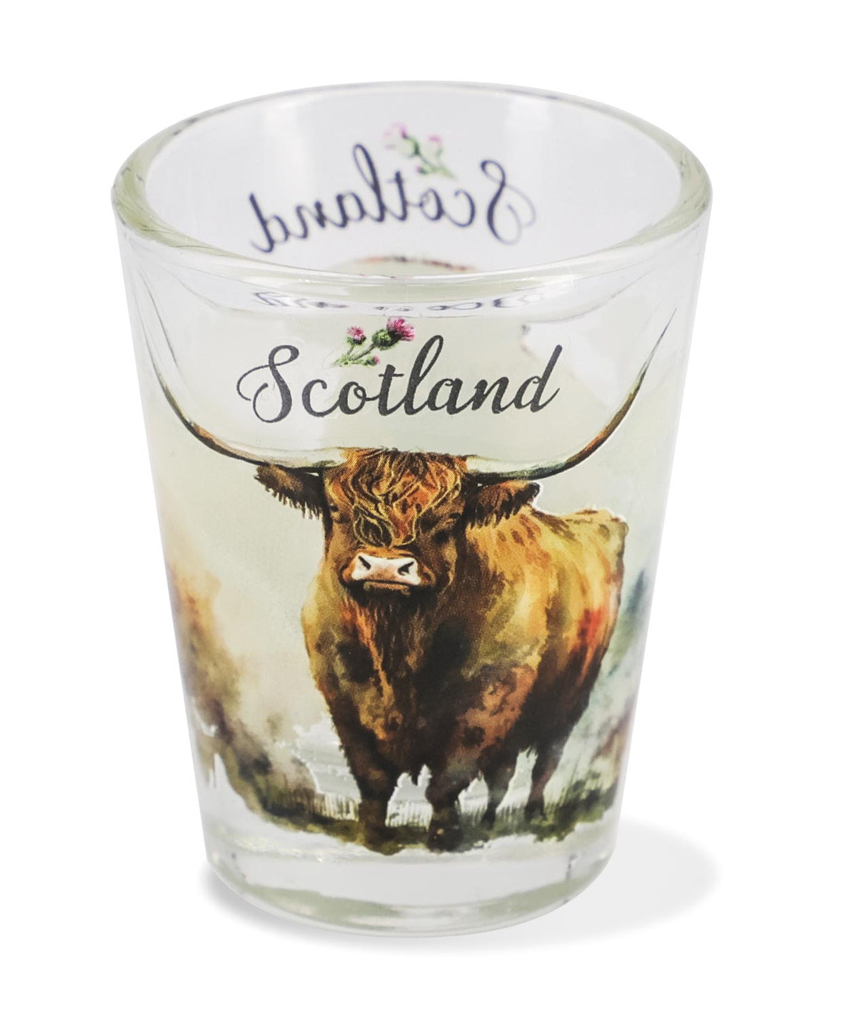 Highland Cow Shot Glass