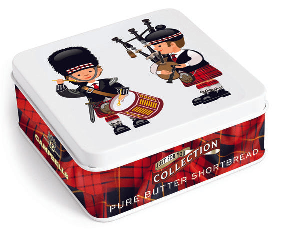 90g Pipers Shortbread Fingers Tin