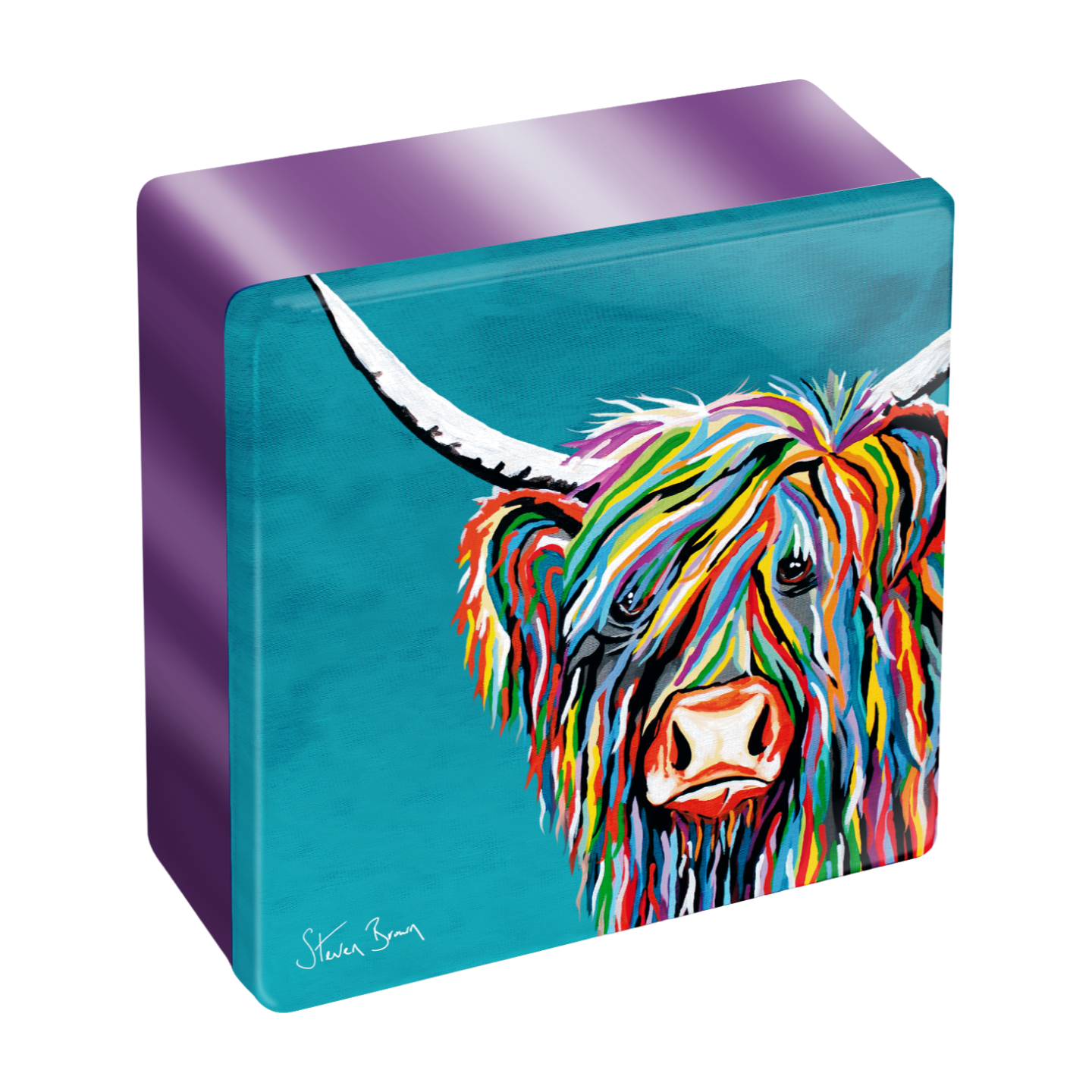 Rainbow Rab McCoo Shortbread Rounds Tin 150g