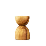 Olive Wood Small Tealight Candle Holder