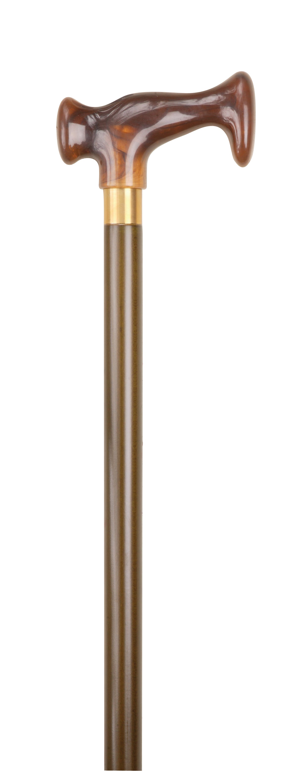 Brown Handle Escort Stick