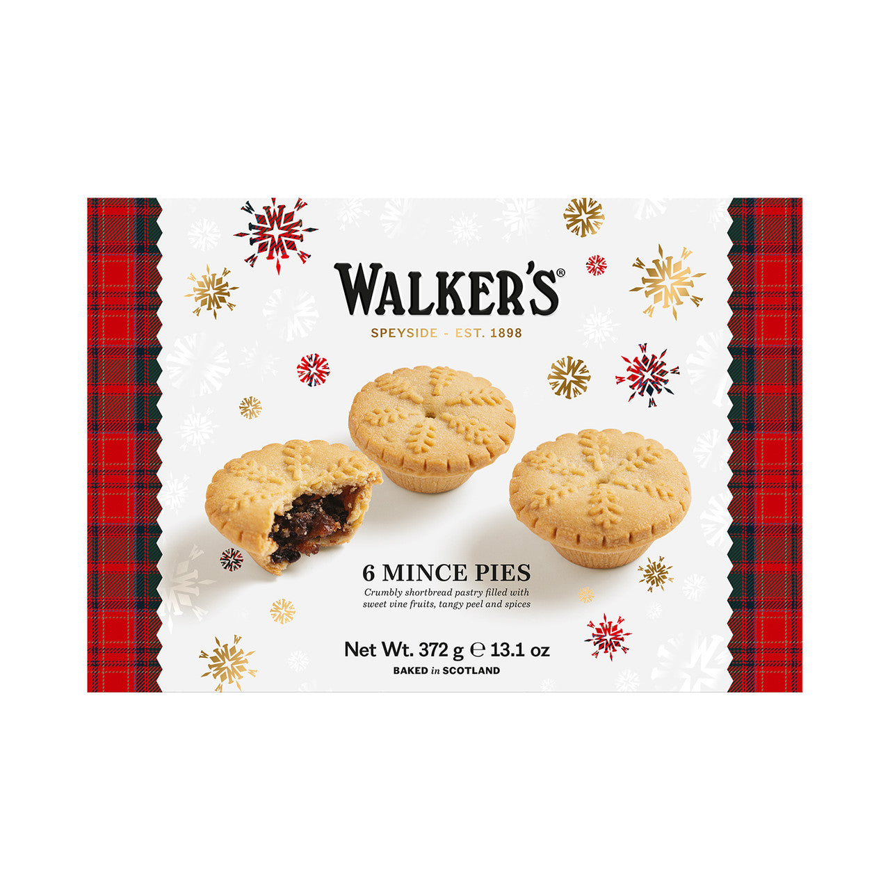 6 Luxurious Mince Pies Carton 372g