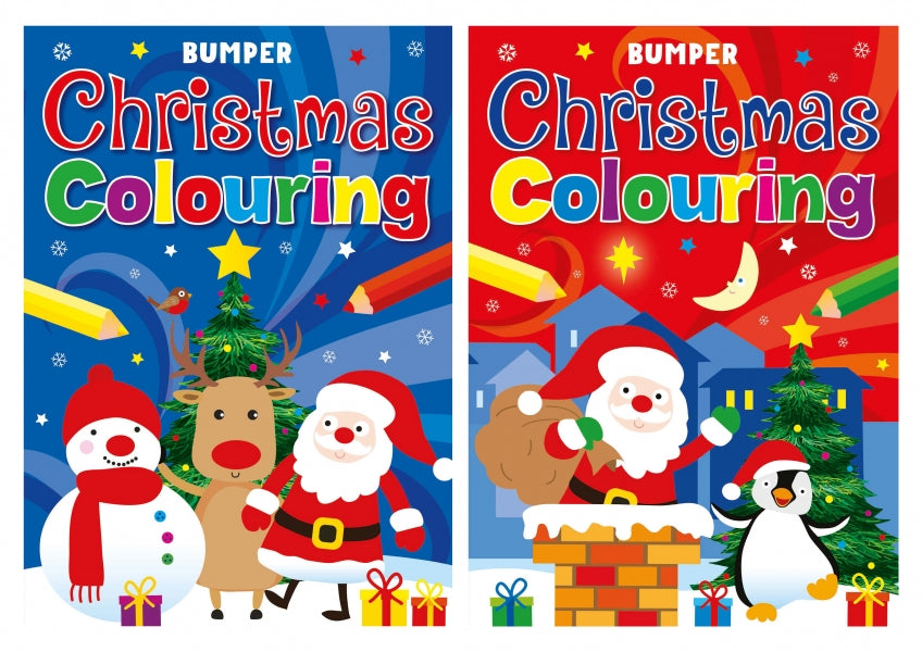 Bumper Christmas Colouring Book