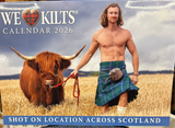 2025 We Love Kilts Wall Calendar